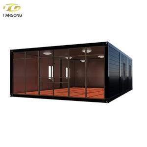 Casa Modular de Contenedores de Lujo, Precios de Casas Prefabricadas, Casa Modular de Vidrio Prefabricada, Casa de Contenedores de Dos Pisos - Product Image 2