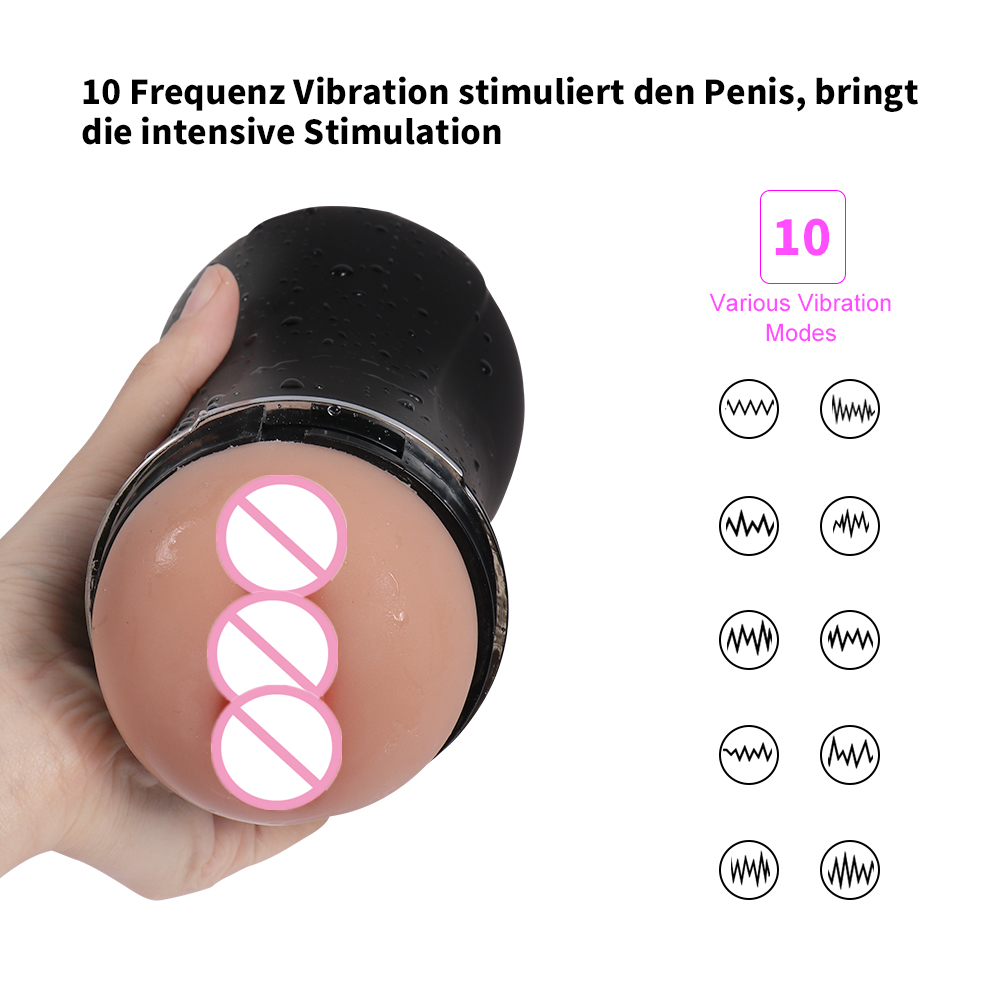 SHEQU Men's Adult Products Portable Sexy Pussy Man Masturbation Sex Toy  Masturbation Cup Sex Toys for Men