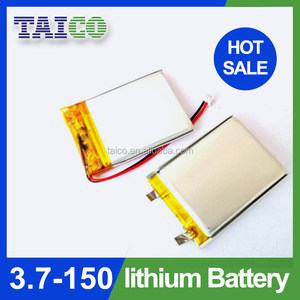 Flache Lipo Batterie 3,7 v 150 mah Wiederaufladbare Li-polymer-akku 042025 Für Spielzeug Mit Kabel Draht - Product Image 2