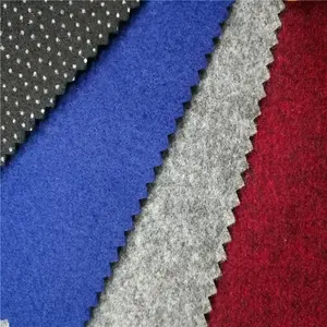 Polyester Colorful Nonwoven Needle Punched Chest Felt for Suits