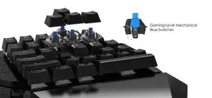 Opsional Mouse dan Battledock Mini Mobile Game Keypad untuk Pubg/Fortnit Permainan Keyboard Mekanik