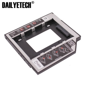 Adaptateur universel pour disque dur SATA, caddie en aluminium, 9.5mm, pour CD/DVD - Product Image 1