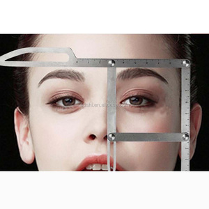 Righelli riutilizzabili per sopracciglia permanenti Microblading misura tatuaggio righello micrometro righelli - Product Image 3