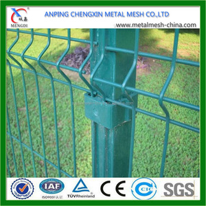 Chine vente chaude clôture grillagée / <span class=keywords><strong>vert</strong></span> vinyle enduit treillis métallique soudé clôture - Product Image 1