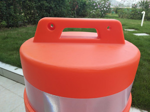 Yansıtıcı bant uyarı plastik trafik davul ile SM-009 100cm yükseklik yol güvenliği - Product Image 6