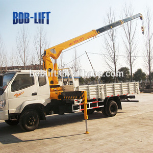 flèche télescopique remplissageloader 5 tonnes grue de camion à vendre avec le certificat ce sq5sa2 - Product Image 1