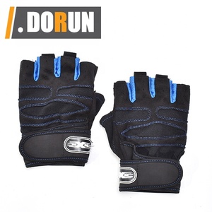 Gant d'entraînement Knuckle Haltérophilie <span class=keywords><strong>Shorty</strong></span> Finger Gants avec dos incurvé ouvert pour Powerlifting Gym Femmes - Product Image 1