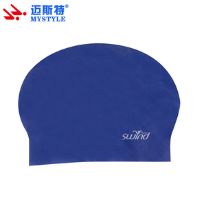 Bonnets de bain en latex de couleur unie <span class=keywords><strong>Mystyle</strong></span> imperméables de haute qualité pour adultes, vente chaude - Product Image 3