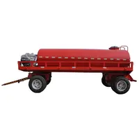Landbouw transport farm water tank trailer water bowser irrigatie tractor tanker