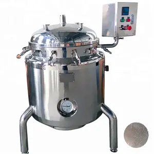 Legumes / sea food stainless steel 200L Industrial Electric Pressure Cooking Pot with basket for sale