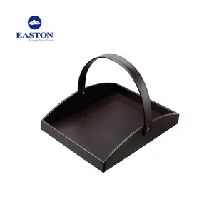 Hotel Leather Shoes Basket ,Black shoe basket hotel