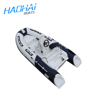 Ce chứng nhận 12.7ft 3.9m thuyền Inflatable thuyền sườn Trung Quốc thực hiện sợi thủy tinh/PVC/hypalon/Nhôm cứng nhắc sườn thuyền buồm 4M Chiều dài trôi - Product Image 2