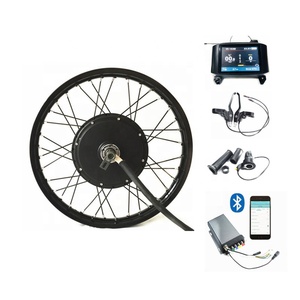 Chaud en Europe 100 km/h 72v <span class=keywords><strong>électrique</strong></span> voiture <span class=keywords><strong>vélo</strong></span> double <span class=keywords><strong>kit</strong></span> de conversion de moteur QS 5kw - Product Image 3