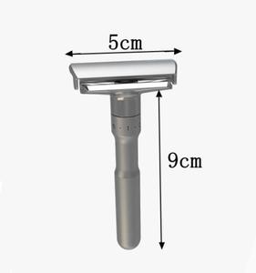 Jdk Nữ Có Thể Điều Chỉnh An Toàn Dao Cạo Máy Cạo Râu Với Đôi Lưỡi Thép Không Gỉ Kẽm Hợp Kim Đôi Cạnh Lưỡi - Product Image 3