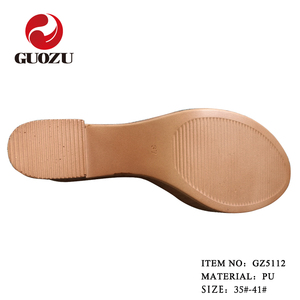 Sandalias de Tacón Alto de Moda para Mujer, de PU, con <span class=keywords><strong>Suela</strong></span> de Color Madera, Material de <span class=keywords><strong>Suela</strong></span> Premium - Product Image 3