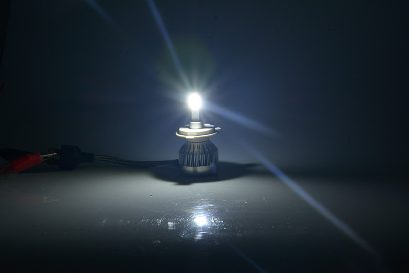 led phare de conversion de phare h4 ampoule de phare 30W 6000K phare de rechange auto ampoule led