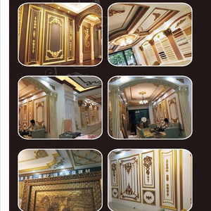 Urann — moule à angle de <span class=keywords><strong>plafond</strong></span> en polyuréthane <span class=keywords><strong>souple</strong></span>, moulage personnalisé avec led, pour intérieur de maison, HN-80106 - Product Image 6
