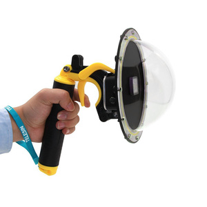 Ventes chaudes TELESIN 6 pouces, dôme étanche pour GoPro Hero7/6 <span class=keywords><strong>Hero5</strong></span> avec poignée flottante et déclencheur pistolet - Product Image 3