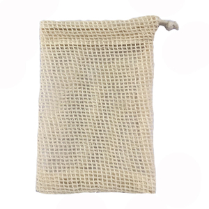 Groothandel Biologisch Katoenen Mesh Zeepzak Net Sisal Trekkoord Produceren En Huishoudelijke Boodschappentas - Product Image 1