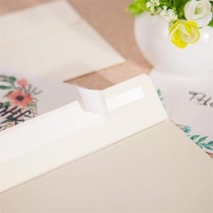 Personnalisé Merci Fête Joyeux <span class=keywords><strong>Anniversaire</strong></span> Invitation Romantique Fleur Cadeau Papier Fait Main Carte <span class=keywords><strong>De</strong></span> Voeux - Product Image 4