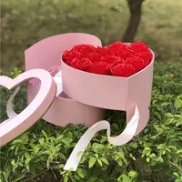 Cajas de flores de lujo de color liso al por mayor