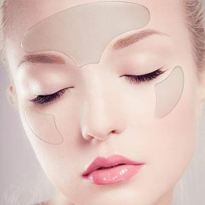 3 pièces réutilisables anti-rides de nuit, coussinets de poitrine anti-rides, patchs faciaux en silicone, coussinets faciaux anti-rides pour les <span class=keywords><strong>yeux</strong></span> - Product Image 4