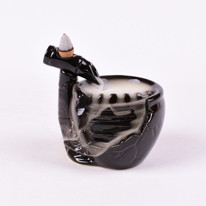 Decoración de muebles para el hogar Originalidad Cono de incienso Cascadas Retorno de incienso Quemador de incienso de cerámica - Product Image 2