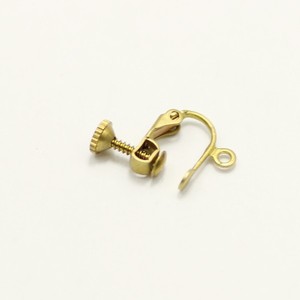 Clips à <span class=keywords><strong>vis</strong></span> en laiton <span class=keywords><strong>pour</strong></span> accessoires de bijoux DIY, 12 mm, petits apprêts <span class=keywords><strong>pour</strong></span> boucles <span class=keywords><strong>d</strong></span>'oreilles à clipser <span class=keywords><strong>pour</strong></span> la création de bijoux - Product Image 2