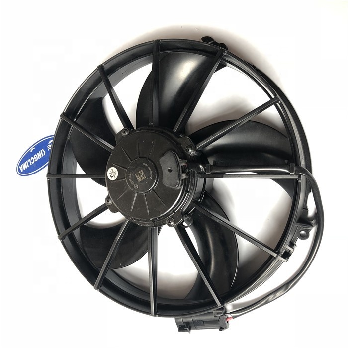 thumbnail image 2 of 24V 160W AC Radiator Fan - 330mm 5-Blade Cooling Fan For Buses & Trucks 2 of 12