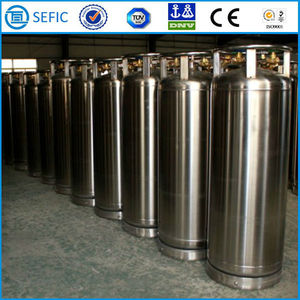 Cilindro de acero de cilindro de Gas de alta presión, certificado TPED, estándar ISO, para oxígeno, nitrógeno, argón - Product Image 3