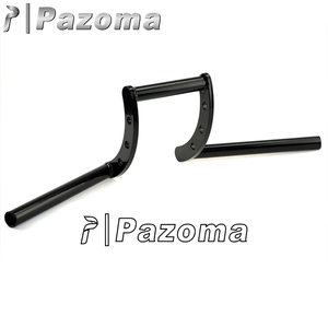PAZOMA Manillar Drag 1 "Z Bars Motocicleta Pullback Manillar para Custom Chopper Bobber <span class=keywords><strong>BSA</strong></span> Cafe Racer - Product Image 6
