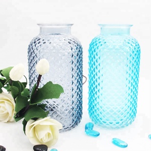 Bocca larga Vaso di Vetro per il Fiore Organizzare Vaso per la Decorazione domestica con la stringa - Product Image 5
