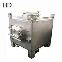 Réservoirs IBC en acier inoxydable de qualité alimentaire Wanlong OEM de haute qualité, 1000 L, écologiques