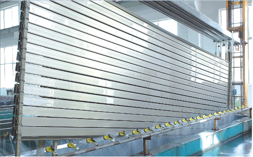 aluminum profile door and window profile anodize bronze surface SUNKEY