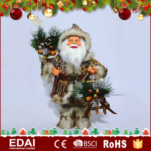 Décor de noël OEM de grande taille 80 cm, en tissu chair debout, avec sac cadeau disney - Product Image 2