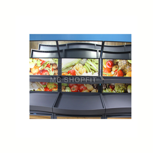 Espositore in metallo a doppia faccia resistente per negozio di <span class=keywords><strong>frutta</strong></span> <span class=keywords><strong>e</strong></span> <span class=keywords><strong>verdura</strong></span> per vetrina - Product Image 5