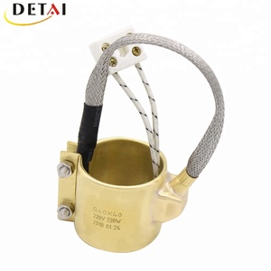 Calentador Eléctrico de Banda de Latón de 40x40mm, 220V, 220W <span class=keywords><strong>para</strong></span> Máquinas de Moldeo por Soplado, en Existencia - Product Image 4