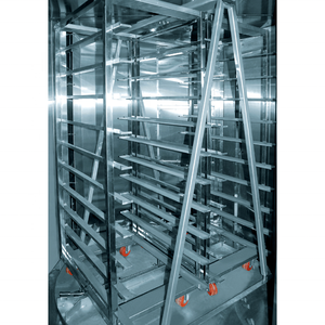 فرن غاز دوار من ساوث ستار للخبز والكعك وكعك القمر مع عربتين و64 صينية - Product Image 4