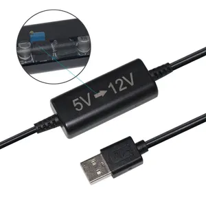 Dc Mengatur Emulator Memicu Kabel 5V untuk 9V Step Up Converter Meningkatkan Kabel Usb AM Dc 5V untuk Dc 12V