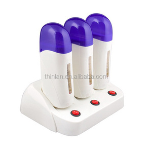 Chauffe-<span class=keywords><strong>cire</strong></span> électrique, 1 unité, appareil pour épilation du corps, rechargeable, enlèvement des poils - Product Image 3