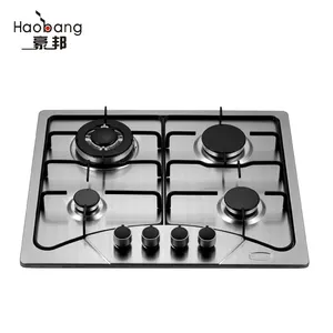 JH-4106 Stainless steel built-in 4 burners cooking gas stove/hob,kitchen range,gas furnace/cooker units