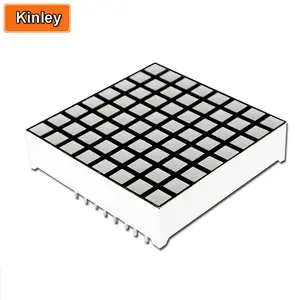 1.2 "inch biru persegi dot matrix led display 8x8 dan kualitas tinggi harga rendah dari pabrik Kinley