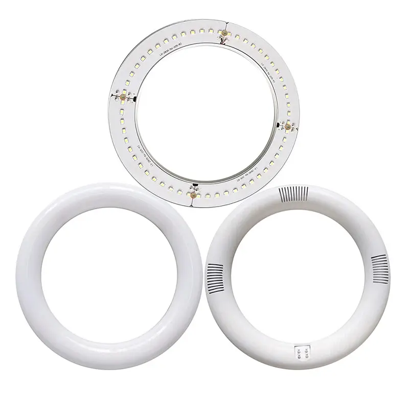 12w led tubo circular Ac85-265V g10q smd2835 t9 led, tubo circular, anel de luz