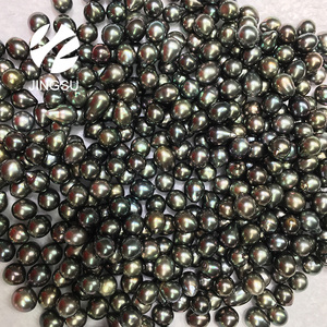 Perlas Tahitianas de color negro, sueltas, sin perforar, con forma Barroca, tamaño disponible desde <span class=keywords><strong>9</strong></span> mm hasta 18 mm - Product Image 2