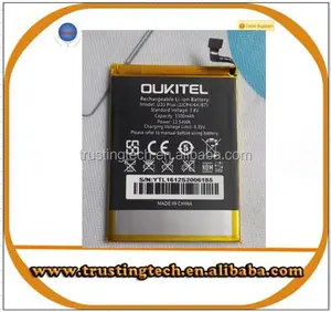 แบตเตอรี่ Oukitel U20 Plus ขนาด5.5นิ้ว,แบตเตอรี่สำรอง3300MAh K4000 K6000 U2 C3 U22 C8 <span class=keywords><strong>K10000</strong></span> - Product Image 1