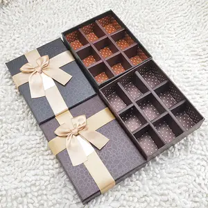 Alta final de embalaje de Chocolate de boda con