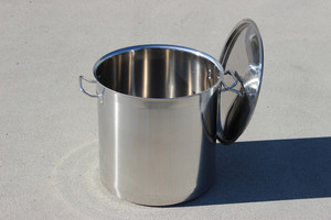 <span class=keywords><strong>40cm</strong></span> Grande sauce seau 50 Litres épaissi droite en acier inoxydable marmite/marmite/soupe seau - Product Image 2