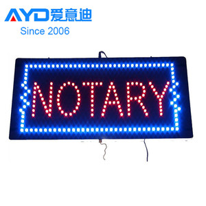 Ali China Express acrylique clignotant ongles paradis LED publicité boîtes à lumière magasin pneu Stand - Product Image 6