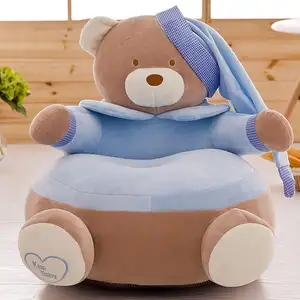 Urso macio de pelúcia sofá para crianças