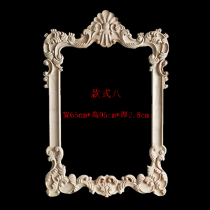 Marcos <span class=keywords><strong>de</strong></span> espejo <span class=keywords><strong>de</strong></span> madera decorativos antiguos, onlays tallados <span class=keywords><strong>de</strong></span> madera y <span class=keywords><strong>apliques</strong></span> - Product Image 6
